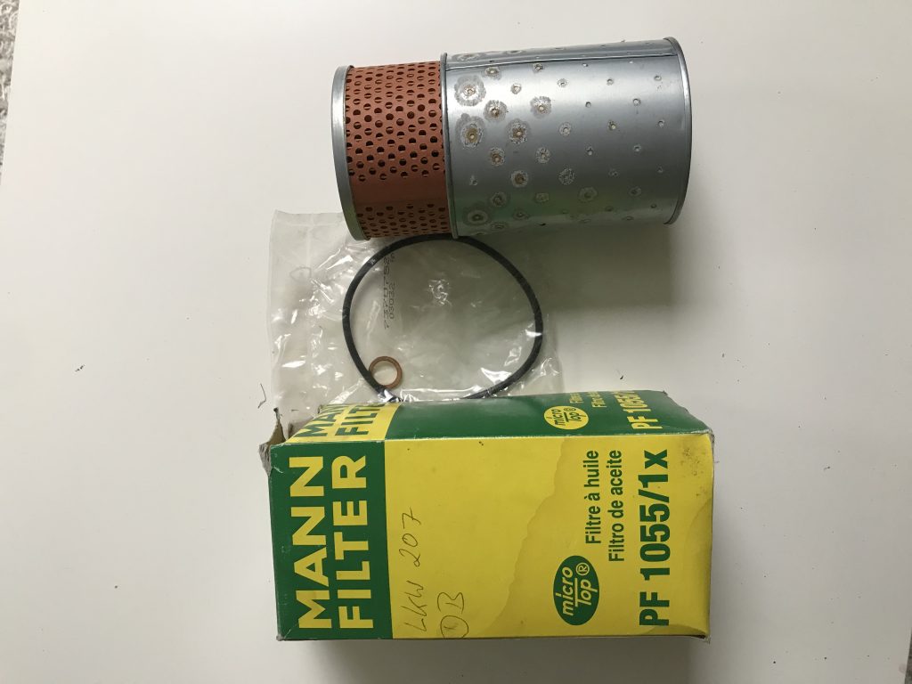 FILTRO DE ACEITE H 1038 X MANN-FILTER